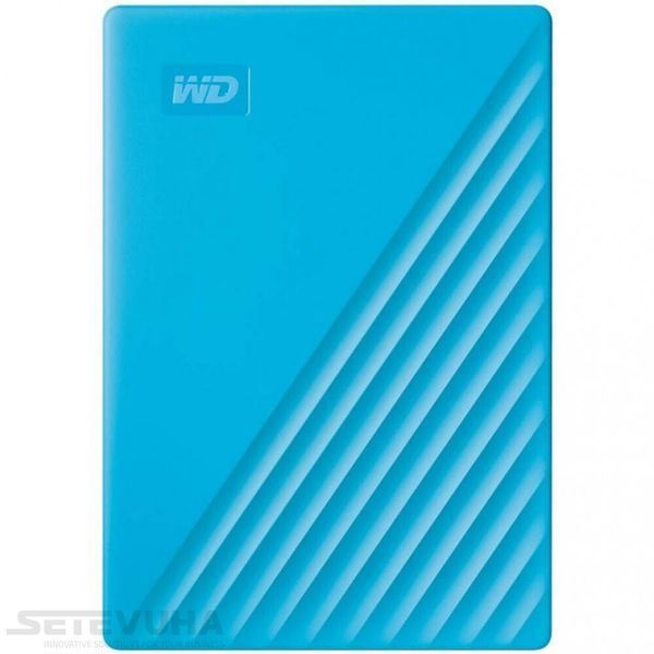 Жесткий диск WD My Passport-1 2.5" USB 3.1 Gen1 (Type-A) 4ТБ (WDBPKJ0040BBL-WESN) H00000025552 фото