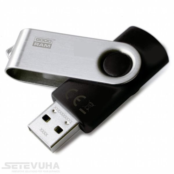 Флеш память USB GOODRAM UTS2 64ГБ USB 2.0 (UTS2-0640K0R11) H00000041205 фото