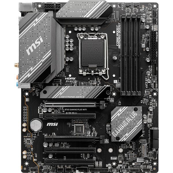 Материнська плата MSI (B760 GAMING PLUS WIFI) H00000390426 фото