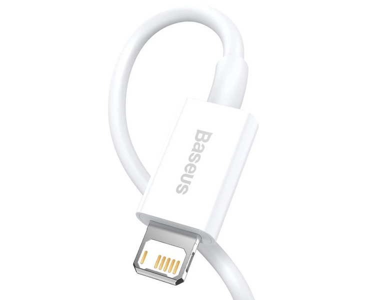 Кабель BASEUS USB Type A - Apple Lightning 0,25 м (CALYS-02) H00000383643 фото