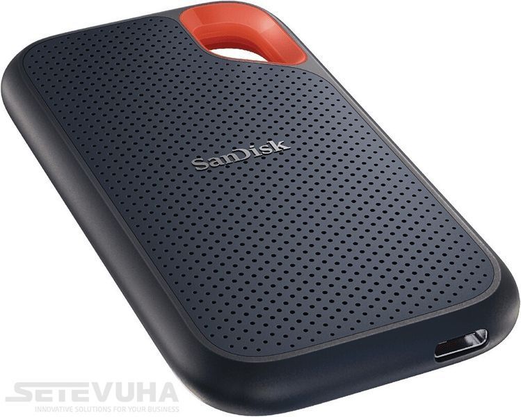 SSD диск SanDisk Extreme V2 1ТБ USB Type-C Portable 3D NAND TLC (SDSSDE61-1T00-G25) H00000032184 фото
