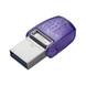 Флеш память USB Kingston DataTraveler microDuo 3C 128ГБ USB Type-C USB 3.2 (DTDUO3CG3/128GB) H00000230784 фото 2