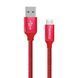Кабель ColorWay USB Type A - Micro-USB 2 м (CW-CBUM009-RD) H00000204087 фото 1