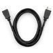 Кабель Vinga HDMI - HDMI 1.5 м (VCPDCHDMIMM1.5BK) H00000176062 фото 1