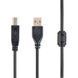 Кабель Cablexpert USB Type A - USB Type B 3 м USB 2.0 (CCFB-USB2-AMBM-3M) H00000180004 фото 2