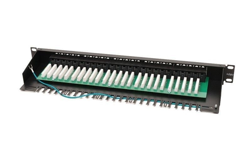Патч-панель VOLTRONIC 1U 50 &times; телефонный RJ-45 UTP кат. 3 (YT-PPU50-1U) H00000233306 фото