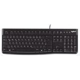 Клавіатура Logitech K120 USB UKR OEM провідна (920-002643) H00000037350 фото