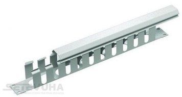 Кабельный организатор Mirsan Односторонний Горизонтальный 1U (MR.OKK1U19.02) H00000016023 фото