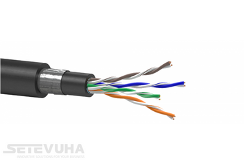 Кабель витая пара OK-Net FTP Cat 5e PE 4 х 2 х 0.51 (7999077m305) H00000040844 фото