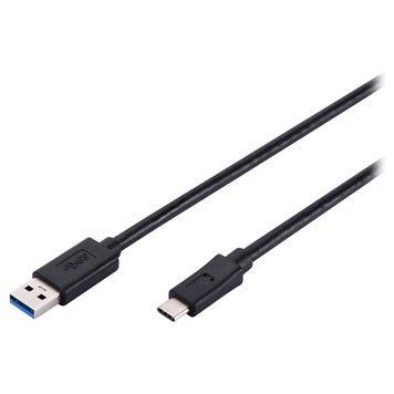 Кабель DIGITUS USB Type A - USB Type C 1 м USB 3.0 (USB 3.1 Gen 1) (AK-300136-010-S) H00000015780 фото