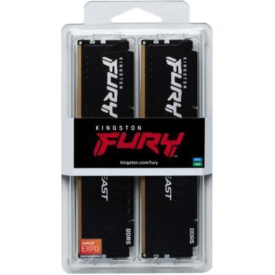Оперативна пам'ять Kingston DIMM DDR5 32 ГБ (2 &times; 16 ГБ) (KF552C36BBEK2-32) H00000307169 фото