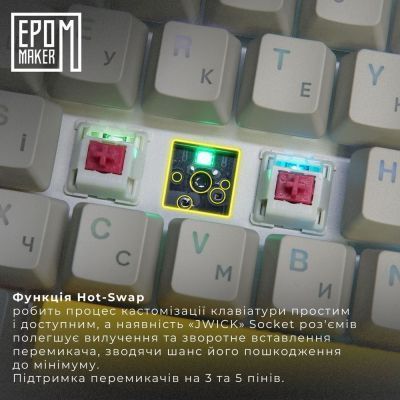 Клавиатура Epomaker (EP64-B-M) H00000457679 фото