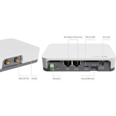 Бездротовий маршрутизатор MikroTik Однодіапазонний MU-MIMO Global (RB924i-2nD-BT5&BG77) H00000160497 фото