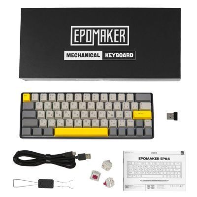 Клавиатура Epomaker (EP64-B-M) H00000457679 фото