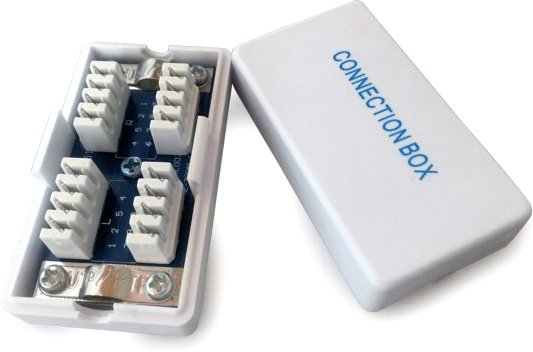 Соединитель витой пары Cablexpert UTP Cat 5e под забивку кабеля белый (NCA-LSAU5E-01) H00000100881 фото