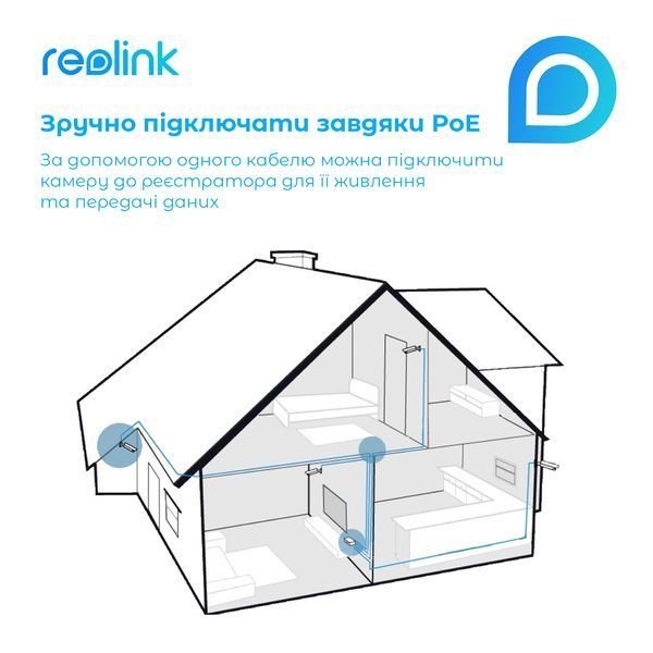 Відеореєстратор Reolink (RLN16-410 без HDD) H00000439853 фото