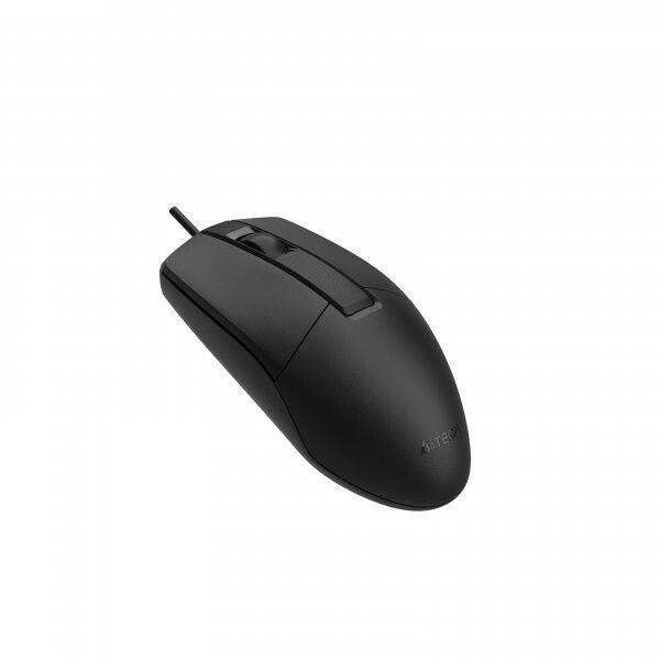 Мышь A4Tech проводная (OP-330 USB (Black)) H00000129378 фото