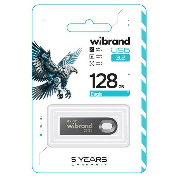 Флеш память USB Wibrand (WI3.2/EA128U10G) H00000460203 фото