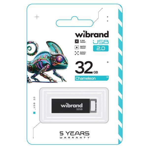 Флеш пам'ять USB Wibrand (WI2.0/CH32U6B) H00000460099 фото