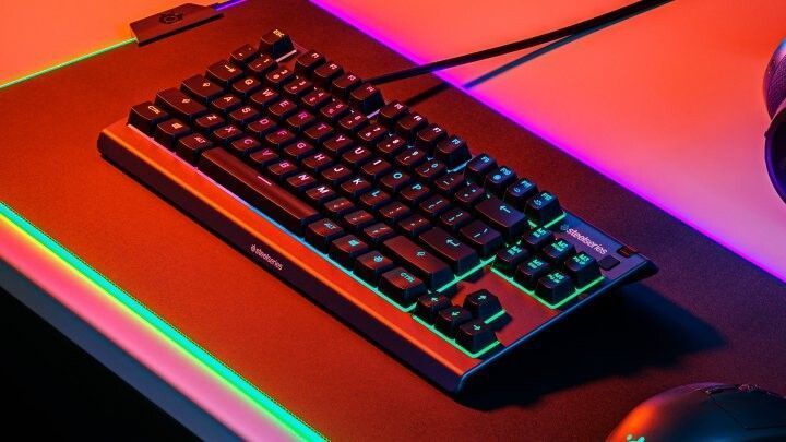 Клавіатура SteelSeries Apex 3 TKL провідна (SS64831) H00000138485 фото