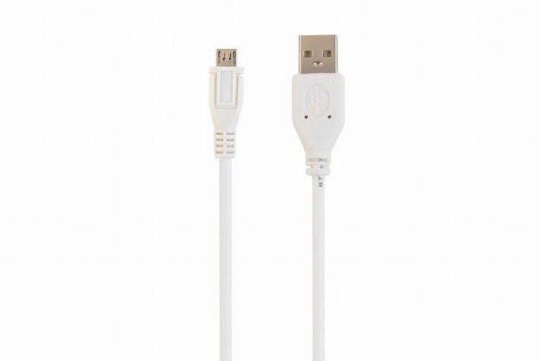 Кабель Cablexpert USB Type A - Micro-USB 1 м USB 2.0 (CCP-mUSB2-AMBM-W-1M) H00000180016 фото