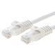 Патч-корд PowerPlant UTP Cat. 5e 1 м PVC Белый (CA911554) H00000137762 фото