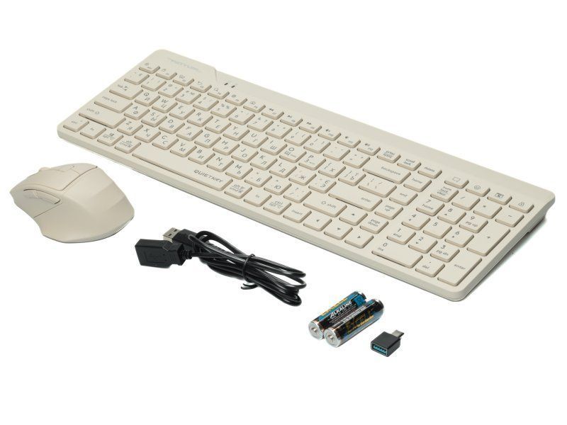 Клавіатура + миша A4Tech (FG2400 Air (Beige)) H00000409886 фото