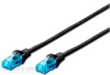 Патч корд DIGITUS SF/UTP Cat. 5e 5 м PVC Чорний (DK-1531-050/BL) H00000015862 фото