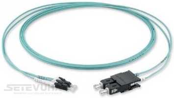 Патч-корд оптичний Corning SC-LC UPC MM(OM3) Duplex 2м (055702T5Z20002M) H00000014166 фото