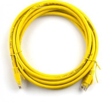 Патч корд Ritar UTP Cat. 5e 3 м PVC Жовтий (PCR-CU/3Yw) H00000100448 фото
