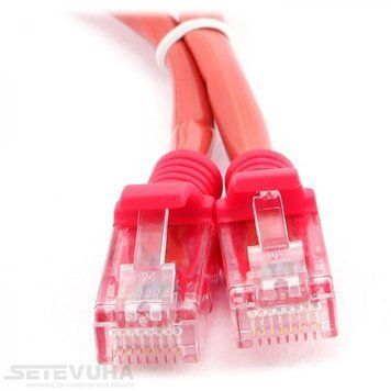 Патч-корд Molex UTP Cat. 5e 1 м LSZH Красный (PCD-01001-0C) H00000014912 фото