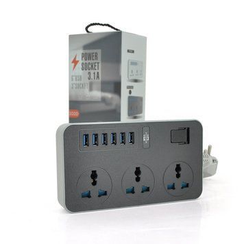Мережевий фільтр VOLTRONIC (ТВ-Т09-Black) H00000379025 фото