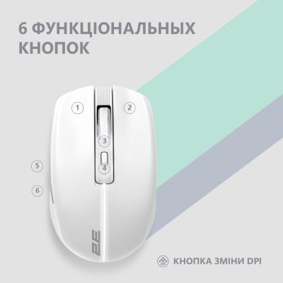 Миша 2E (2E-MF270WWH) H00000341706 фото