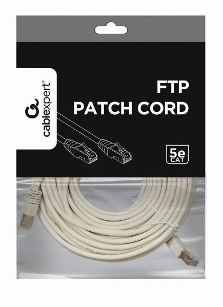 Патч корд Cablexpert FTP Cat. 5e 20 м PVC Сірий (PP22-20M) H00000135379 фото