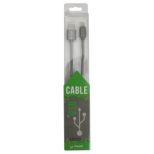 Кабель PowerPlant USB Type A - Apple Lightning 1 м USB 2.0 (KD00AS1288) H00000179676 фото