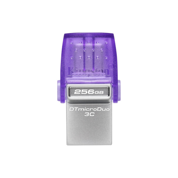 Флеш память USB Kingston DataTraveler microDuo 3C 256ГБ USB Type-C USB 3.2 (DTDUO3CG3/256GB) H00000230785 фото