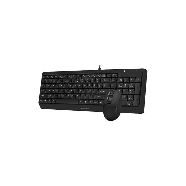 Клавіатура + миша A4Tech провідна (F1512 (Black)) H00000075699 фото