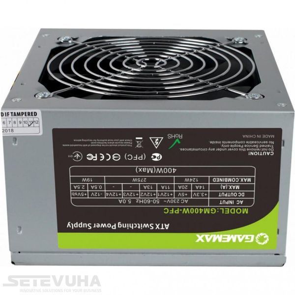 Блок питания GameMax (GM-400W-PFC) H00000033043 фото