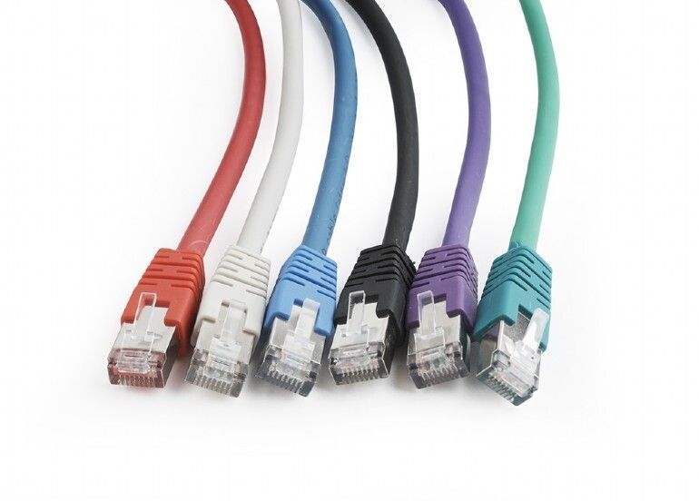 Патч корд Cablexpert S/FTP Cat. 6a 1 м LSZH Зелений (PP6A-LSZHCU-G-1M) H00000135399 фото