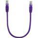 Патч-корд Ritar UTP Cat. 5e 0.5 м PVC Фиолетовый (PCR-CU/0.5Pe) H00000100407 фото