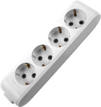 Удлинитель Panasonic 3м 4-розеточный EU (WLTB04432GR-UA) H00000275592 фото