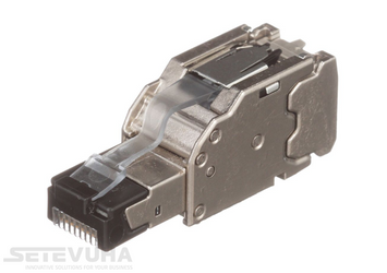 Коннектор RJ-45 Panduit Cat 6а FTP/STP (Экранированный) 1 шт (FPS6X88MTG-X) H00000030810 фото