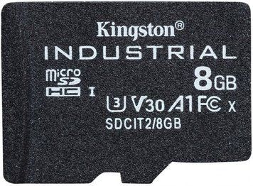 Карта пам'яті Kingston Industrial microSD 8ГБ (SDCIT2/8GBSP) H00000123287 фото