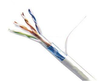 Кабель витая пара Atcom Premium FTP Cat 5e PVC 4 х 2 х 0,50 (Atcom_3802) H00000252493 фото