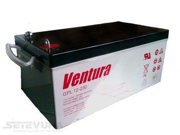 Акумуляторна батарея Ventura 230 Аг AGM 12 В (GPL 12-230) H00000029773 фото