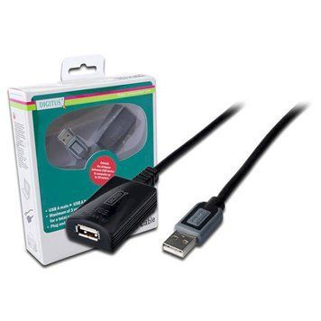 Кабель DIGITUS USB Type A - USB Type A 10 м USB 2.0 (DA-73100-1) H00000015781 фото