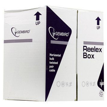 Кабель вита пара Cablexpert UTP Cat 5e PVC 4 х 2 х 0,50 (UPC-5004E-SOL) H00000137775 фото