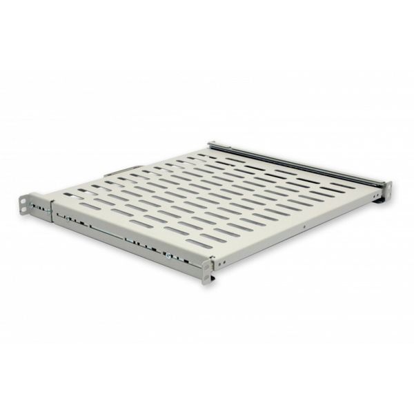Полиця CMS 19" 1U 400мм сіра (UA-SHSL-400G) H00000002562 фото