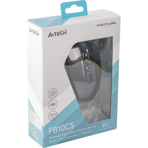 Миша A4Tech (FB10CS (Stone Black)) H00000312610 фото