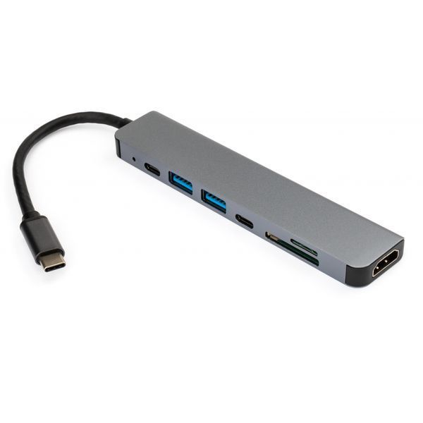 USB-хаб Vinga (VCPHTC7AL) H00000176956 фото